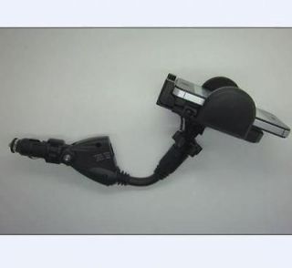 12V Car Cigarette Lighter Dual USB Charger Mount Holder Stand For GPS