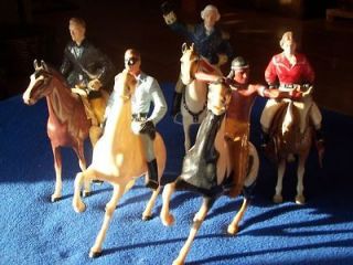 1950s Western Figurines, hard to find(Including Hartlands Lone 