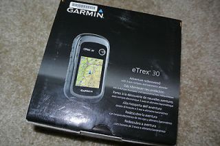 NEW IN BOX GARMIN eTREX 30 HANDHELD HIKING GPS MUST SEE