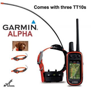 Garmin ALPHA 100 GPS Tracking and Training System   Three Dog System