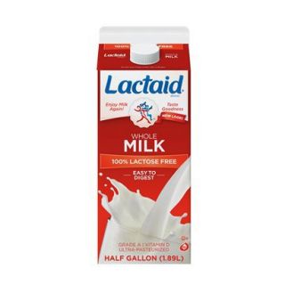 Lactaid Original Whole Fat Milk 0.5 gal. product details page