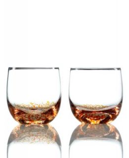 Denby Glassware, Set of 2 Fire Highball Glasses   Stemware & Cocktail 