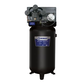Shop Kobalt 4.7 HP 80 Gallon 155 PSI Electric Air Compressor at Lowes 