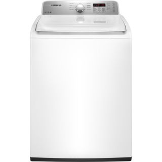 Shop Samsung 4 cu ft High Efficiency Top Load Washer (White) ENERGY 