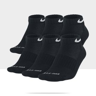 Nike Store. Nike Dri FIT Cushion Low Cut Socks (Large/6 Pair)