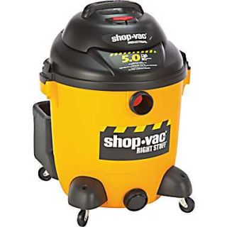 Shop Vac Economical Wet/Dry Vacuum, Yellow/Black, 12 gal Tank 