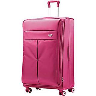 American Tourister Colora 25 Spinner Softside Luggage, Raspberry 
