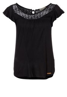 khujo TAS   T Shirt basic   black   Zalando.de
