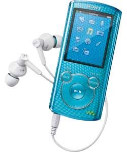 Buy Sony NWZ E474 Walkman E Series MP3 Player with Video   Blue at 
