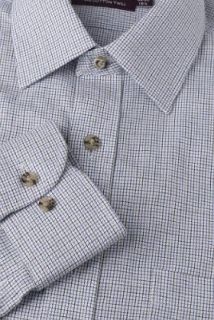 Sartorial Pure Cotton Mini Checked Twill Shirt   Marks & Spencer 