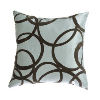 Softline Home Fashions Mia 18 Pillow in Blue Chocolate 