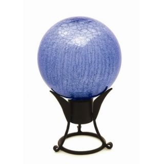 Achla 6 Gazing Globe in Crackle Blue Lapis  Wayfair