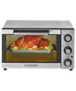 Buy Cookworks Mini Oven   Stainless Steel at Argos.co.uk   Your Online 