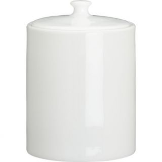 Small White Canister in Food Containers, Storage  