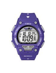 Timex T5K431   Reloj de mujer de cuarzo, correa de resina color lila 