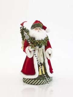 MacKenzie Childs   Santa Figurine    