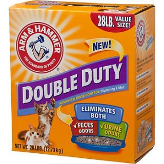 Arm & Hammer Double Duty Advanced Odor Control Clumping Cat Litter at 