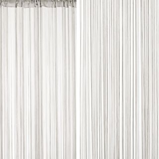 Buy John Lewis String Curtain Panel, Silver online at JohnLewis 