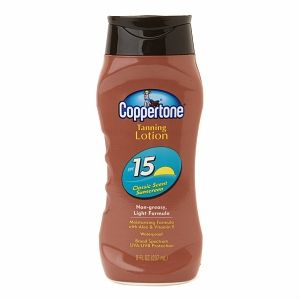Buy Coppertone Coppertone Tanning Lotion SPF 15 & More  drugstore 