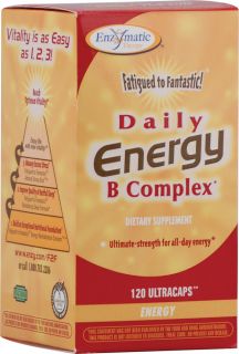 Enzymatic Therapy Daily Energy B Complex    120 Vegetarian Capsules 