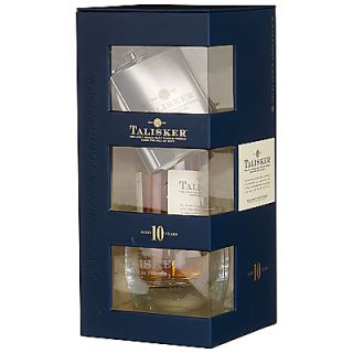 Buy Talisker Whisky Glass & Flask Gift Set, 20cl online at JohnLewis 