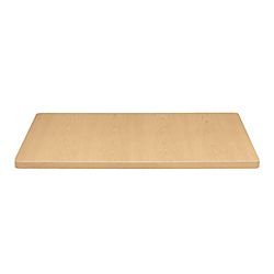 HON Square Laminate Hospitality Table Top 1 18 H x 36 W x 36 D Natural 
