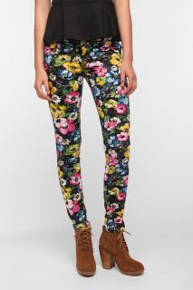 Tripp NYC Electric Flower Jean   Urban Outfitters