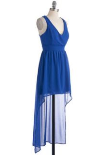 Blue High Low Dress  Modcloth