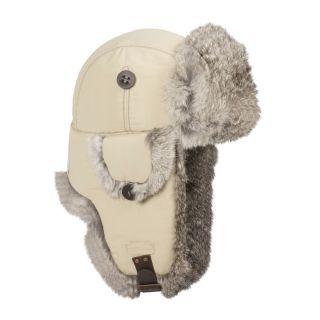 Mad Bomber ® Supplex® Nylon Aviator Hat   Rabbit Fur, Insulated (For 