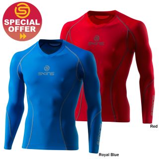 Skins Compression   Long Sleeve Top  Buy Online  ChainReactionCycles 