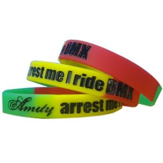 Amity Arrest Me I Ride BMX Wristband   