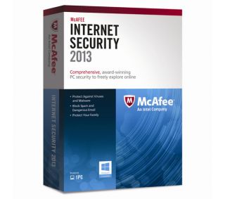 MCAFEE Internet Security 2013 Deals  Pcworld