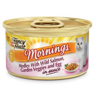 Home Cat Food Fancy Feast Mornings Medley Gourmet Canned Cat Food