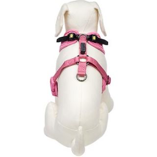  Adjustable Mesh Harness for Dogs in Pink at  