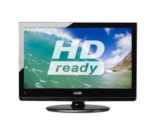 LOGIK L19DVDB20 Refurbished 19 HD Ready LCD TV with Built in DVD 
