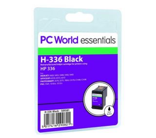 ESSENTIALS H 336 Black Ink Cartridge   HP 336 Replacement Deals 