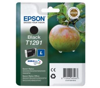 EPSON Apple T1291 Black Ink Cartridge Deals  Pcworld