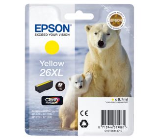 EPSON Polar Bear T2634 XL Yellow Ink Cartridge Deals  Pcworld