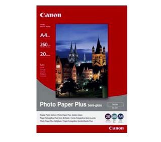 CANON A4 Semi Gloss Photo Paper Plus   20 Sheets Deals  Pcworld