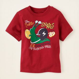 baby boy   graphic tees   mighty snails graphic tee  Childrens 