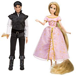 Disney Store   Tangled Rapunzel and Flynn Doll Set    3 Pc. customer 