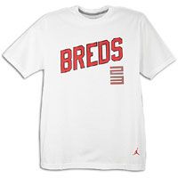 Jordan Retro 11 Breds T Shirt   Mens   White / Red