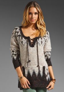 FREE PEOPLE Love Bug Pullover in Nordic Woods Combo at Revolve 