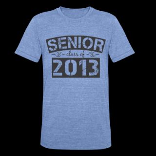 Senior Class of 2013 T Shirt  Spreadshirt  ID: 10835004