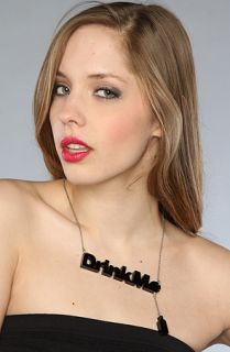 Disney Couture Jewelry The Alice Drink Me Necklace  Karmaloop 