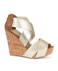 Gold (Gold) Chinese Laundry Gold Dig It Wedge  247852793  New Look