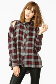 Misfit Plaid Shirt in Clothes at Nasty Gal 
