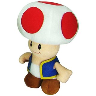 Super Mario Brothers Toad 6 Inch Plush Toy  Meijer