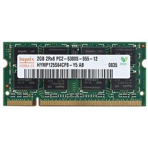 Hynix 2GB DDR2 RAM 667MHz PC2 5300 200 Pin Laptop SODIMM Hynix