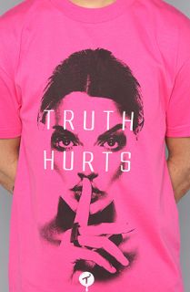 Two In The Shirt) The Truth Hurts Tee in Hot Pink 